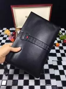 nouveau gucci clutch bag black envelopes gg cowhide g02